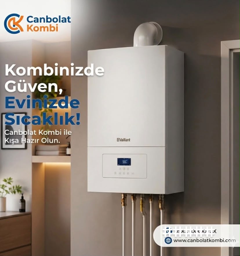 Vaillant marka kombi yakın çekim
