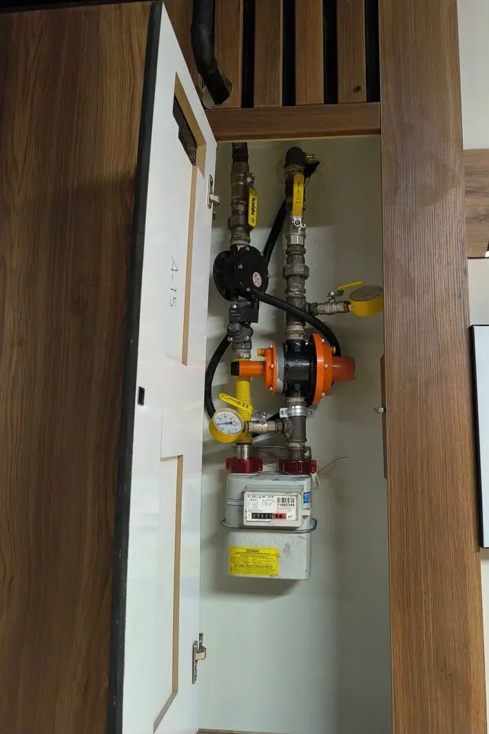 Doğalgaz sayacı ve tesisat kontrolü